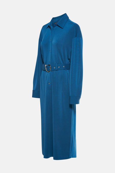 Robe à manches longues - bleu