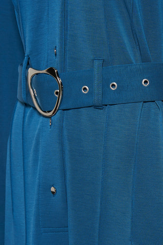 Robe à manches longues - bleu - Astrid Black Label - 5