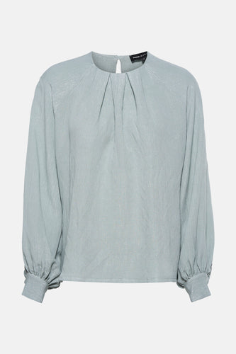 Blouse à manches longues - bleu - Astrid Black Label - 4