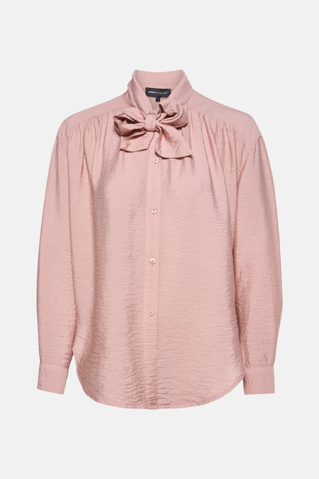 Blouse à manches longues - rose