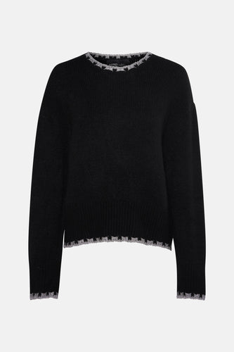 Pull à col rond - noir - Astrid Black Label