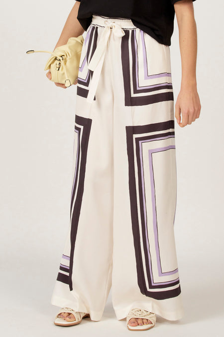 Pantalon - multicolore