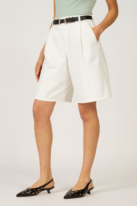 Bermuda blanc - Astrid Black Label