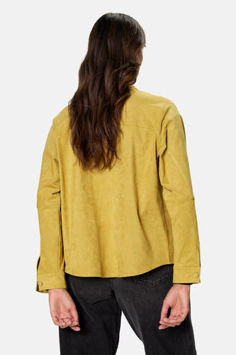 Chemise à manches longues - jaune