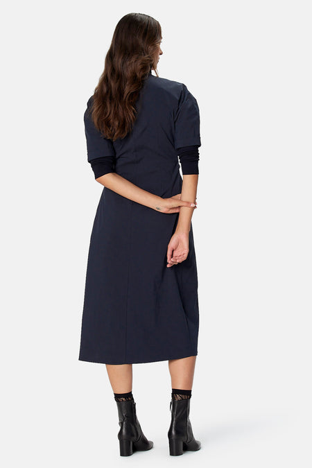 Robe à manches courtes - bleu