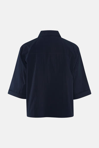 Blouse à manches 3/4 - bleu