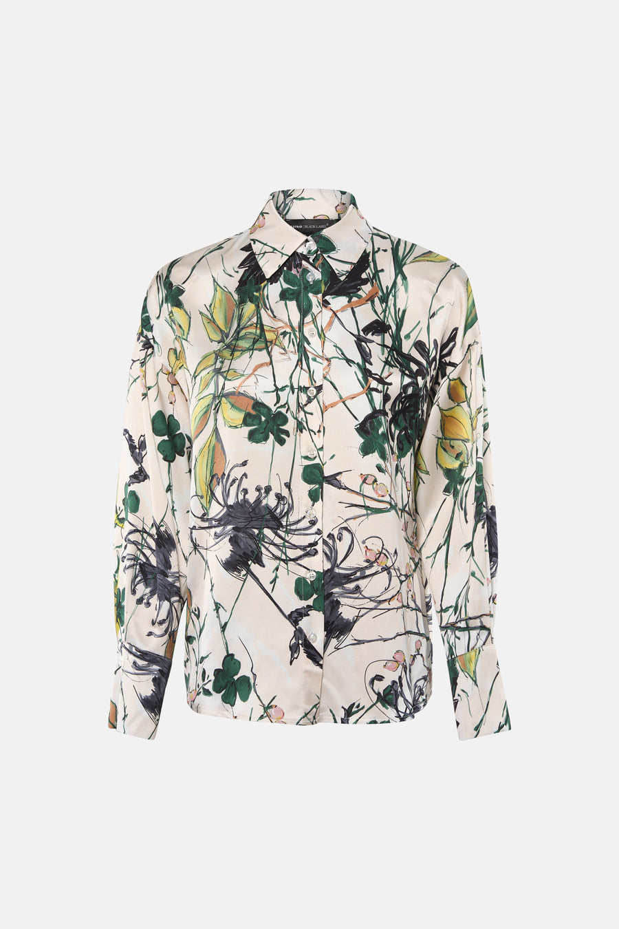 Blouse à manches longues - multicolore