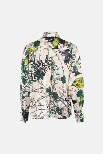 Blouse à manches longues - multicolore