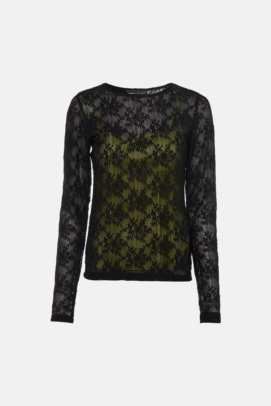 Blouse à manches longues - noir