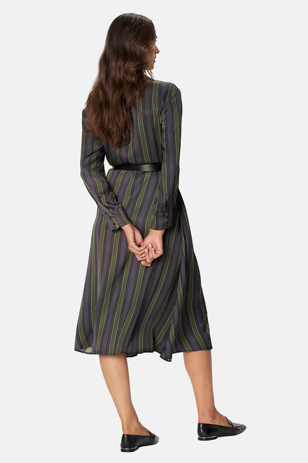 Robe à manches longues - multicolore