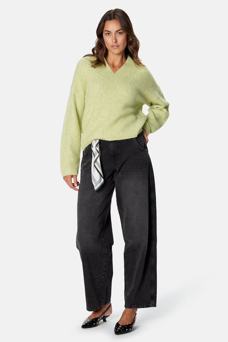 Pull col V - vert