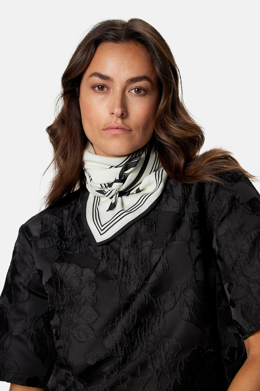 Blouse à manches 3/4 - noir