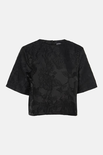 Blouse à manches 3/4 - noir