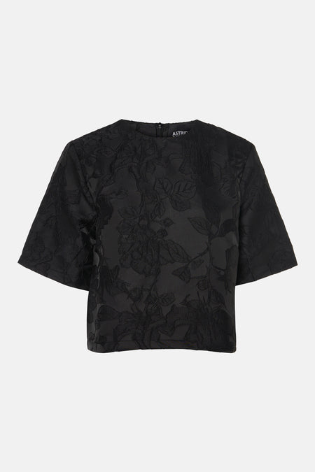 Blouse à manches 3/4 - noir