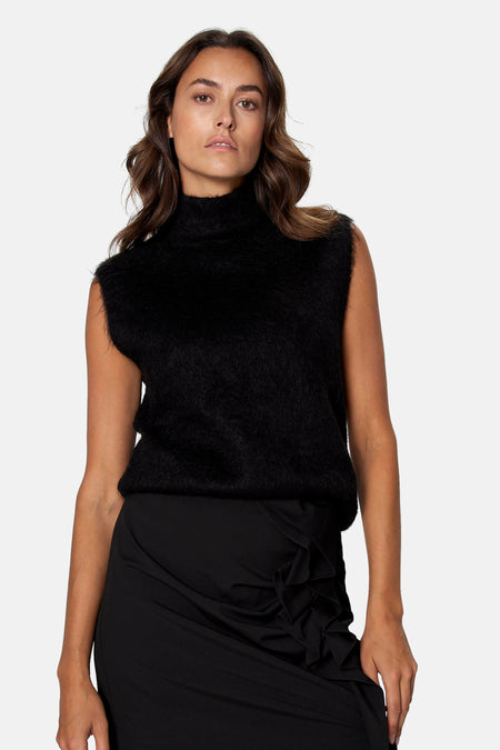 Gilet sans manches - noir