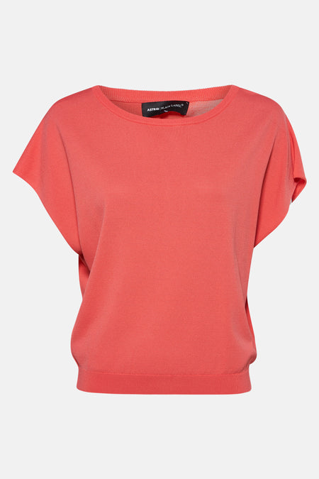 Pull à col rond - Rose