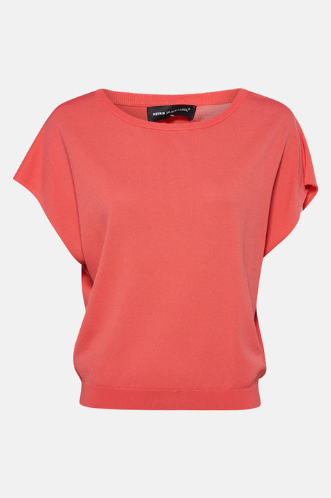 Pull à col rond - Rose