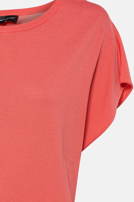 Pull à col rond - Rose