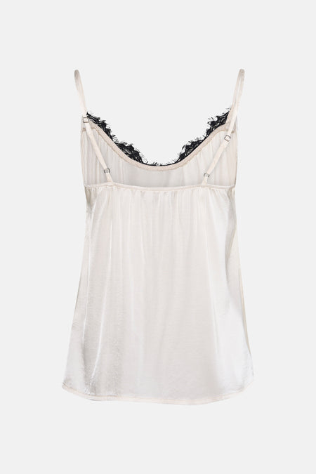 Blouse à manches courtes - écru