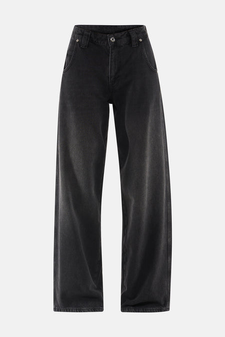 PUERTO - dark grey denim