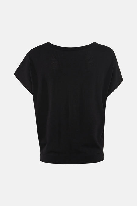 Pull col O - noir