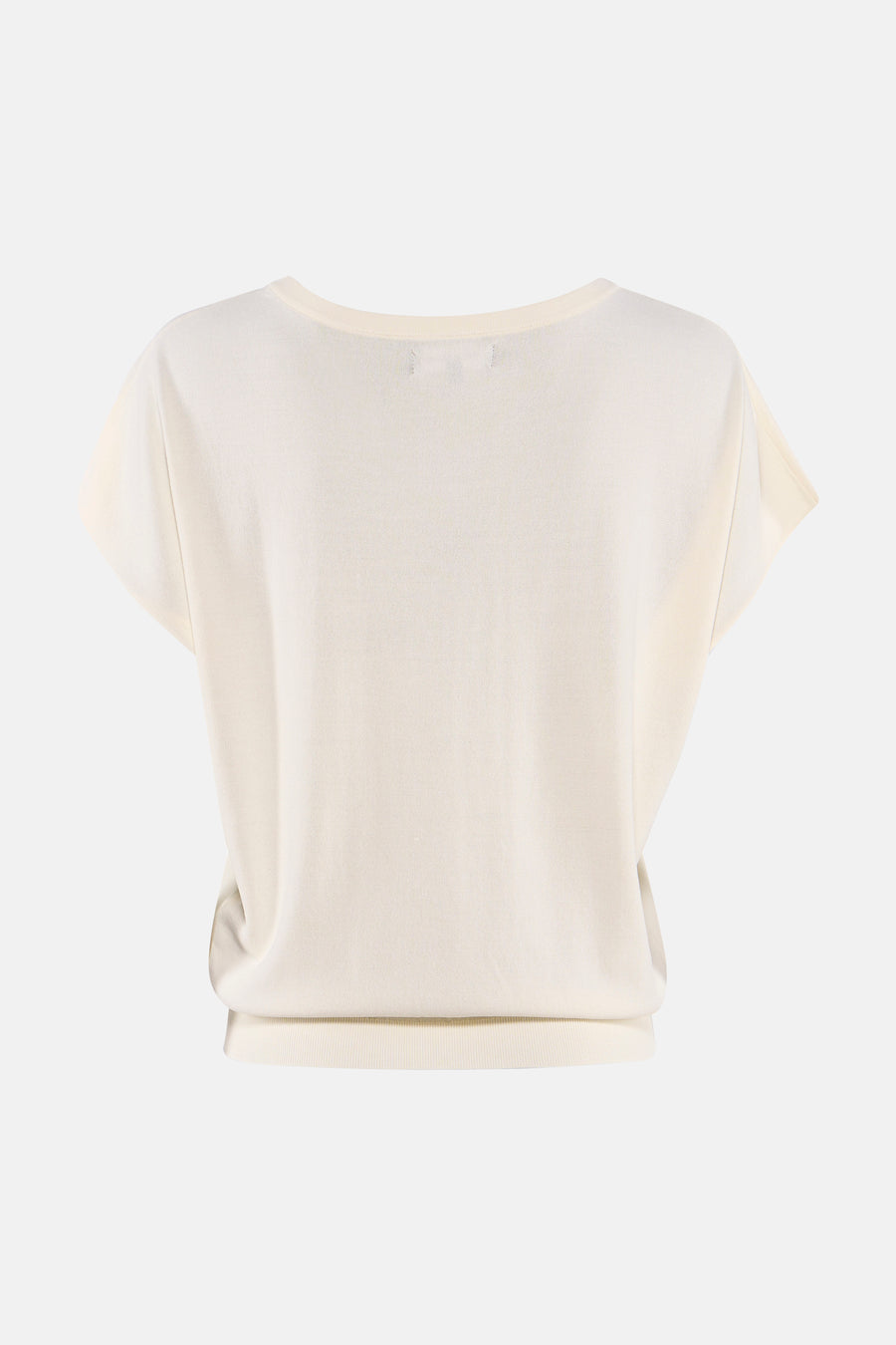 Pull col O - écru