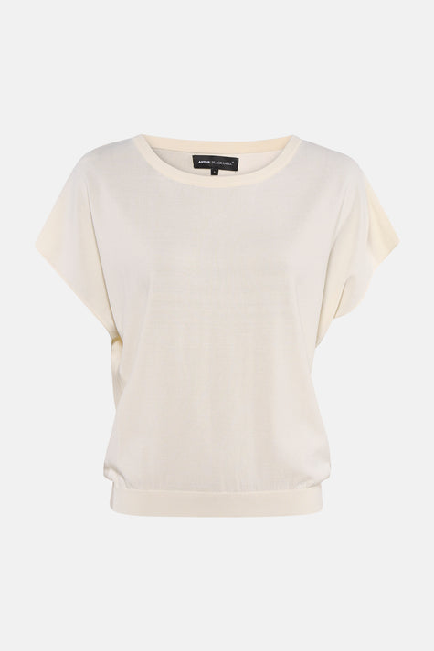 Pull col O - écru