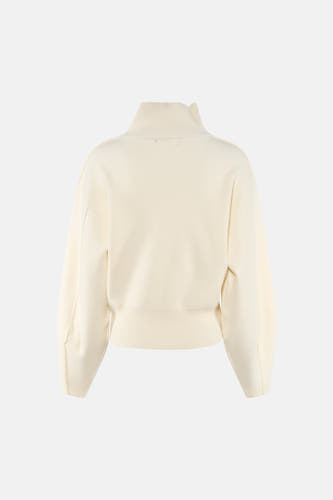 Pull à col roulant - écru