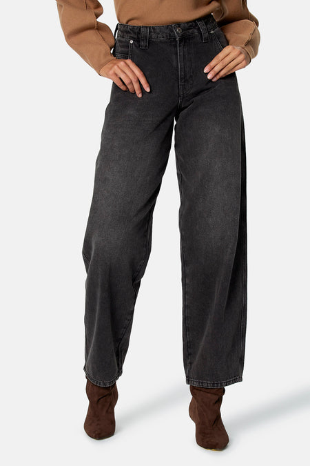 PUERTO - dark grey denim