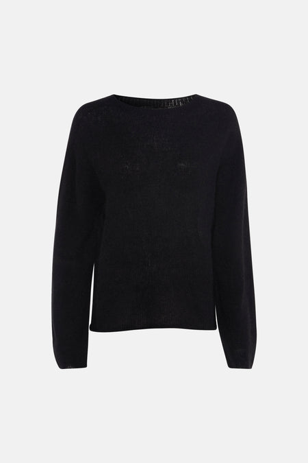 Pull col O - noir