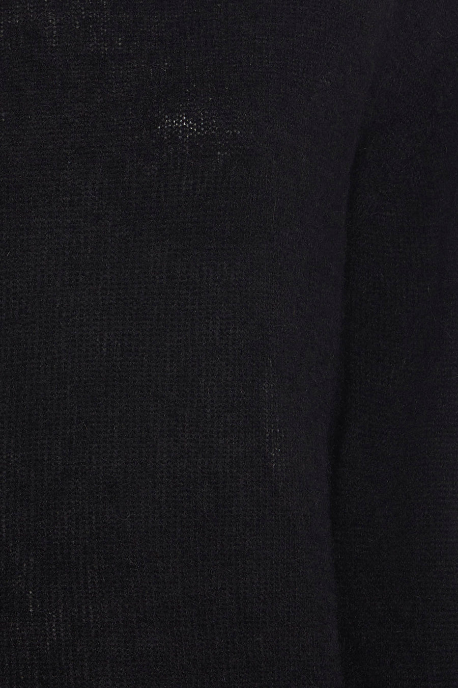 Pull col O - noir