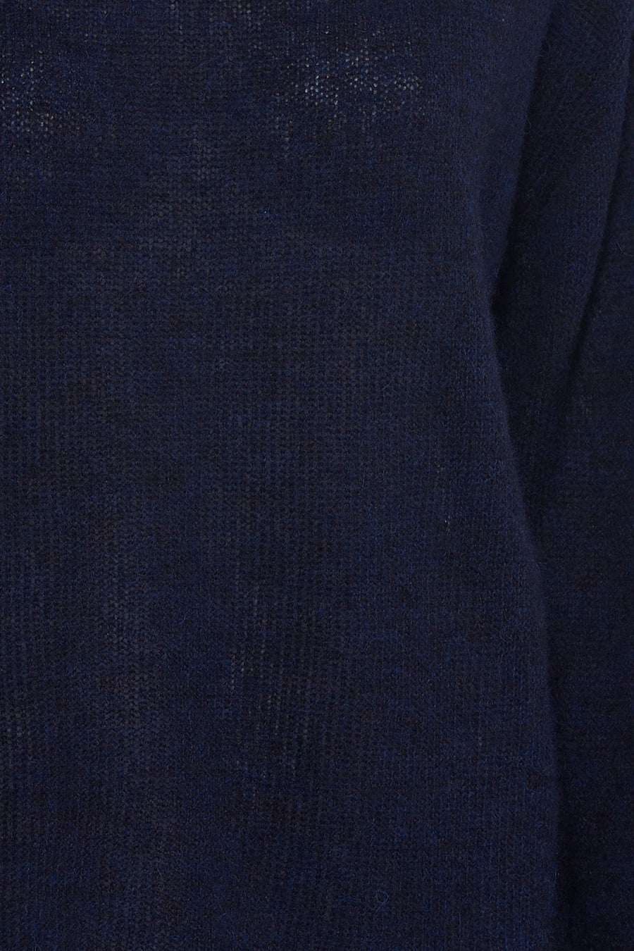 Pull col O - bleu