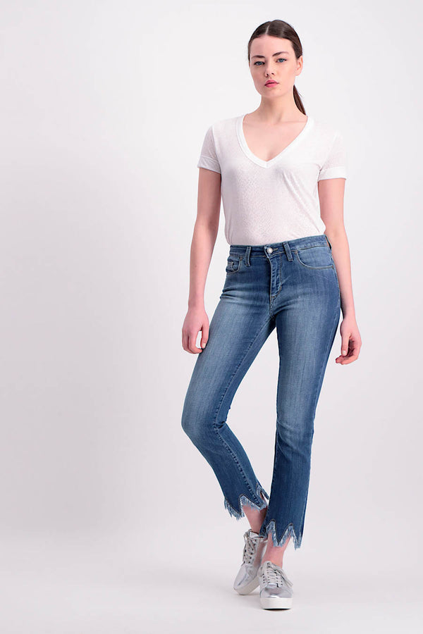 Jeans 7/8 Bleu - Astrid Black Label