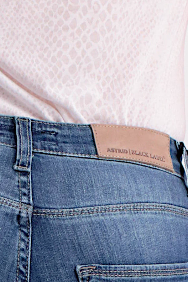 Jeans 7/8 Bleu - Astrid Black Label