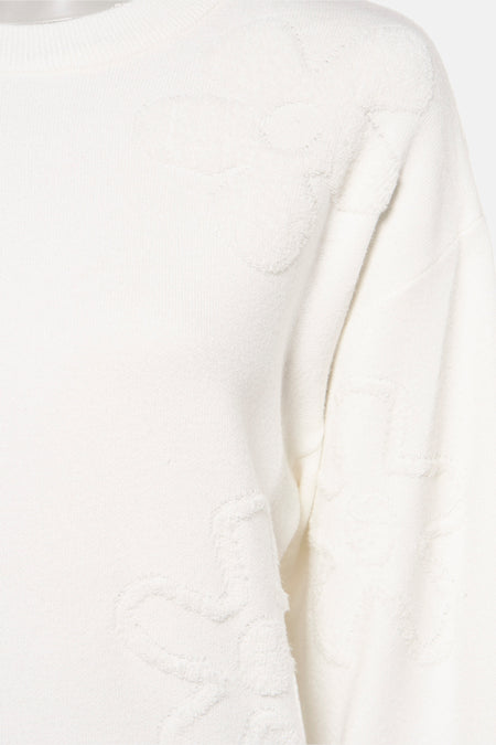 Pull col O Blanc - HAILYS
