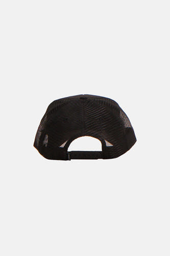 Zwarte pet van ELEMENT, met mesh details aan de achterkant en een verstelbare sluiting.