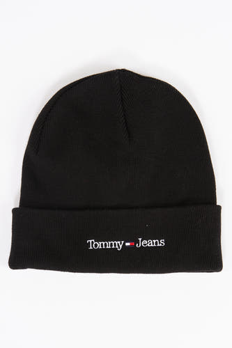 Mauvais esprit de TOMMY JEANS avec le logo brodé en blanc et rouge sur la couverture.
