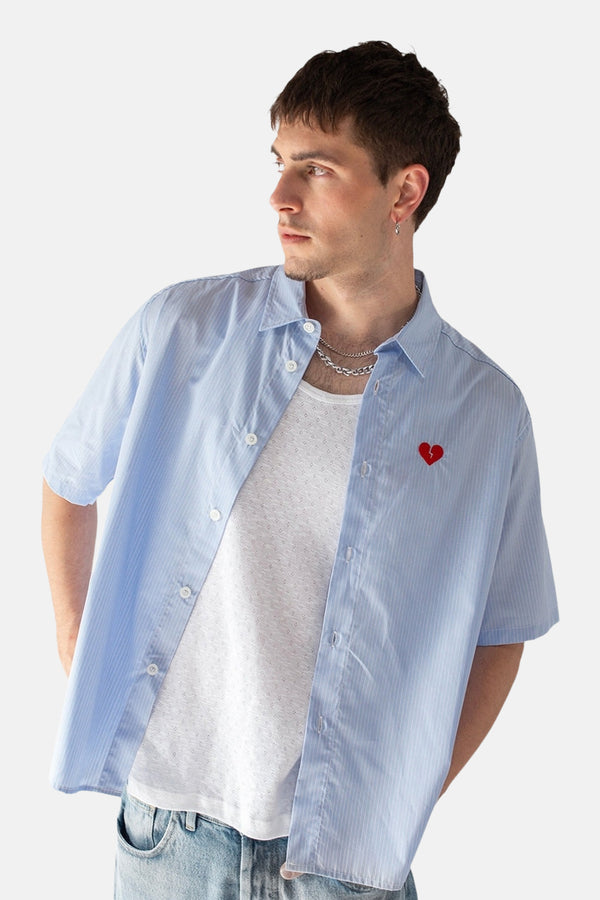 Chemise (manches courtes) Blanc - KAOTIKO