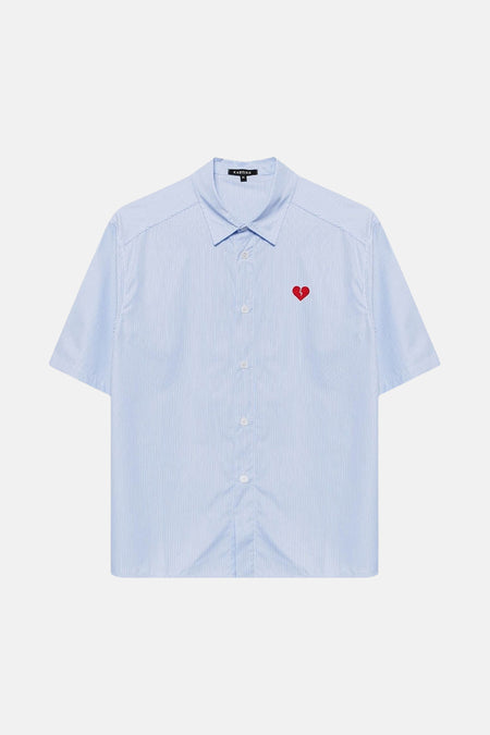 Chemise (manches courtes) Blanc - KAOTIKO