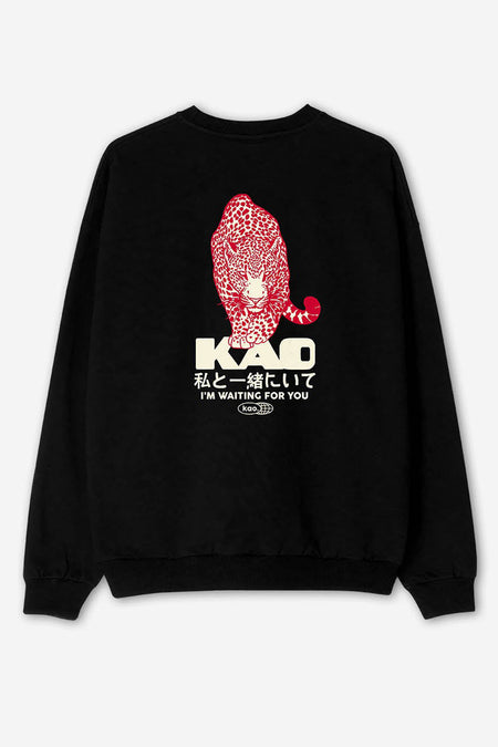 Sweat col O Noir - KAOTIKO