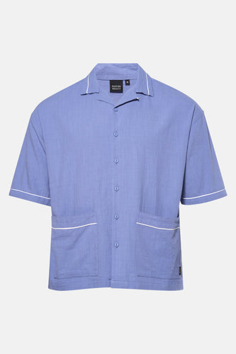 Chemise à manches courtes - bleu