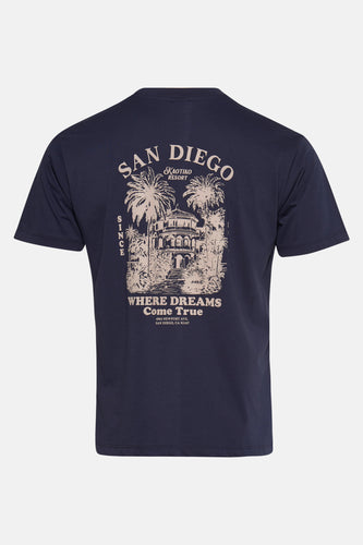 T-shirt à manches courtes - bleu - KAOTIKO