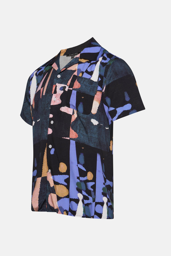 Chemise (manches courtes) Multicolore - KAOTIKO