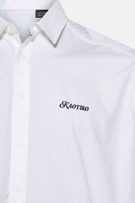Chemise (manches courtes) Blanc - KAOTIKO
