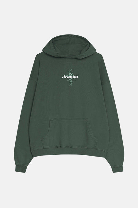 Sweat à capuche vert - KAOTIKO