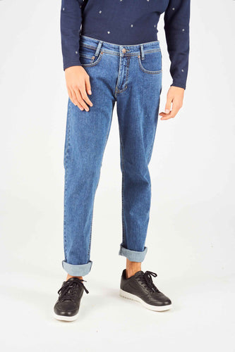 ARNE - mid blue denim - MAC