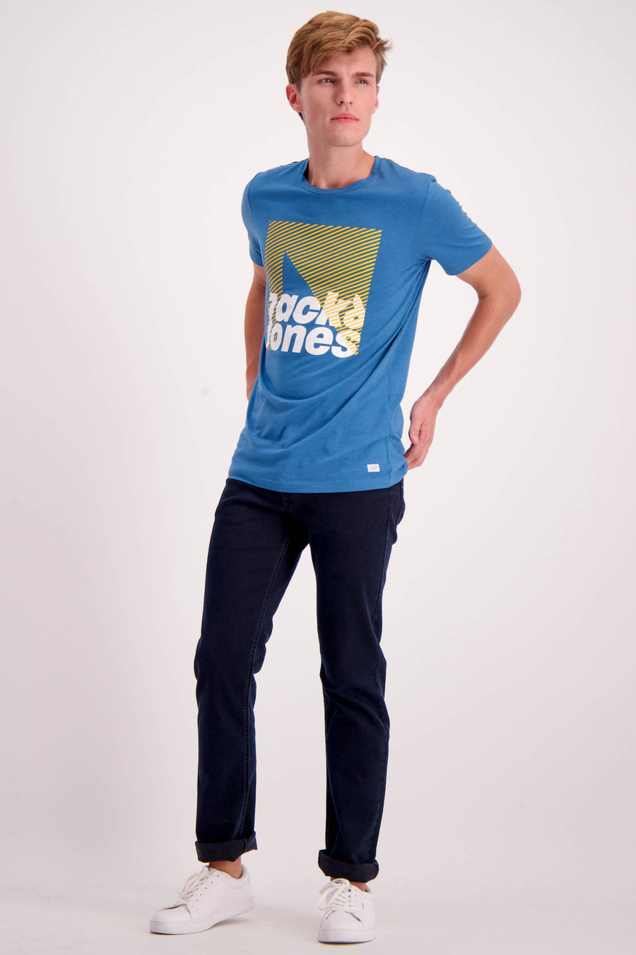 ARNE - blue black denim - MAC