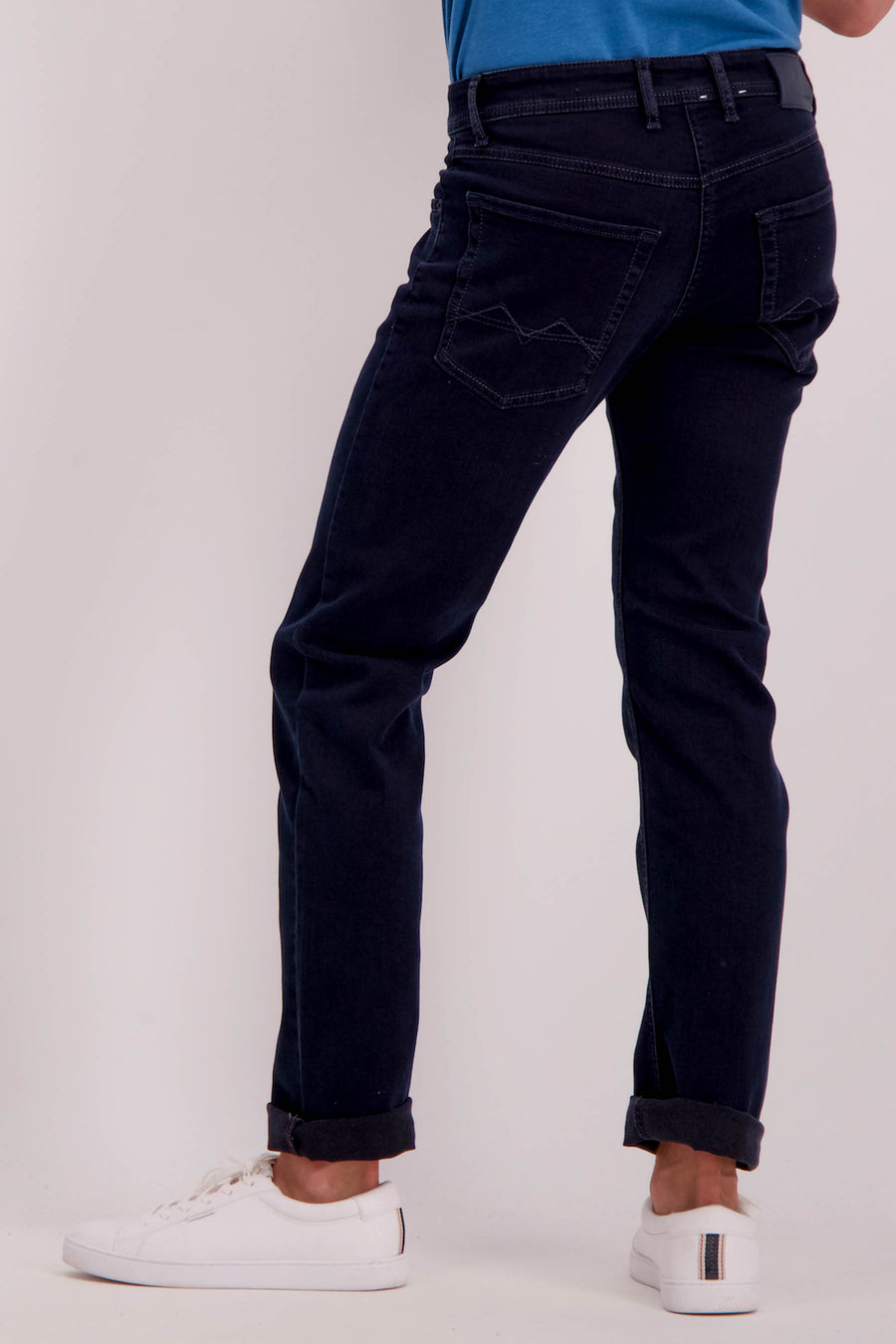 ARNE - blue black denim - MAC