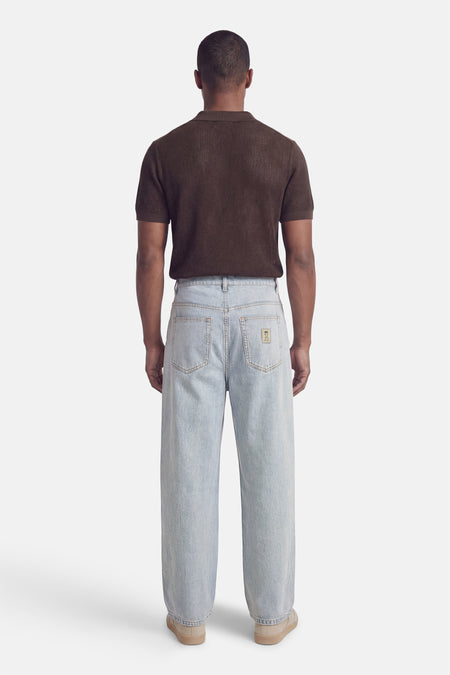 COFFEE CLUB - light blue denim