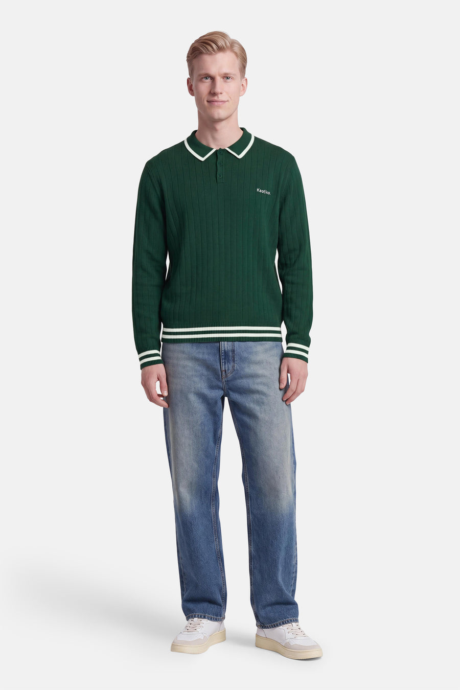 Pull col O - vert